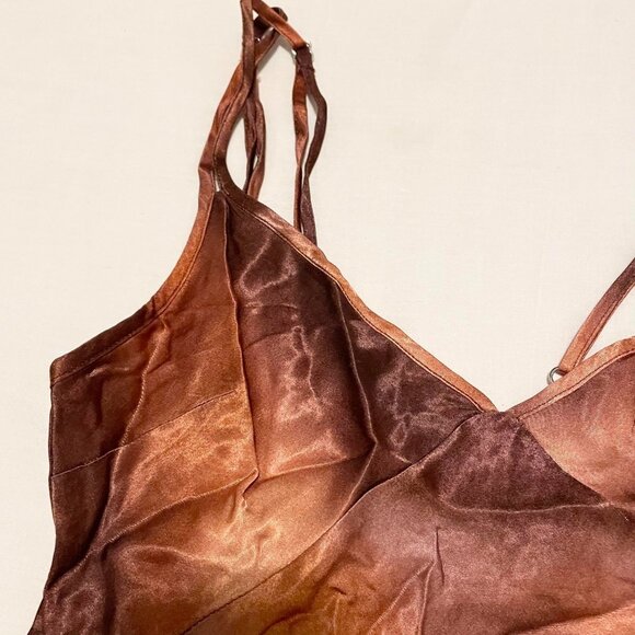 Bershka Maxi Slip Dress Womens Size Medium - Picture 4 of 16